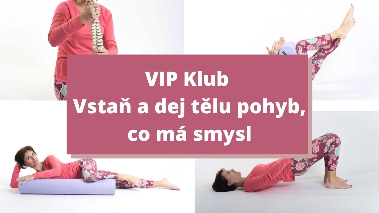 VIP klub - Vstaň a dej tělo pohyb, co má smysl - martinafallerova.cz