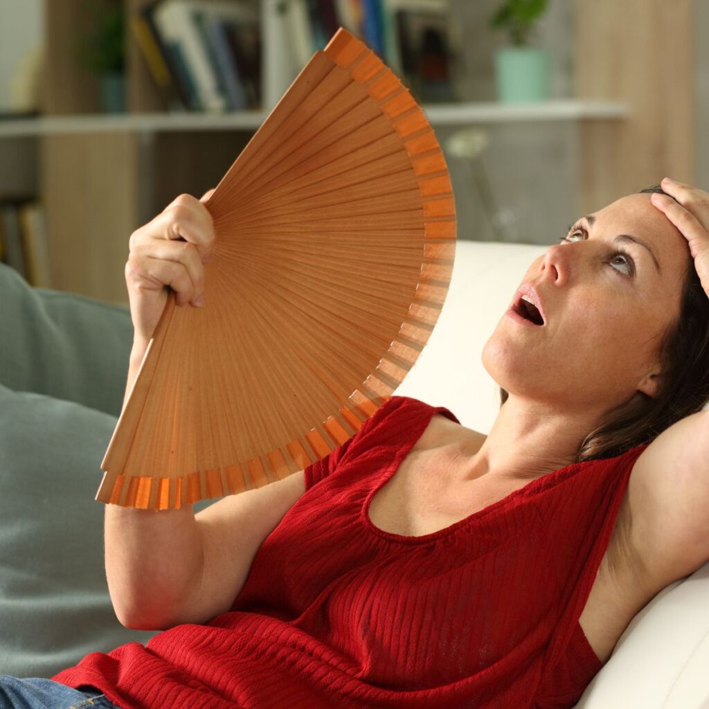 Menopauza a návaly horka