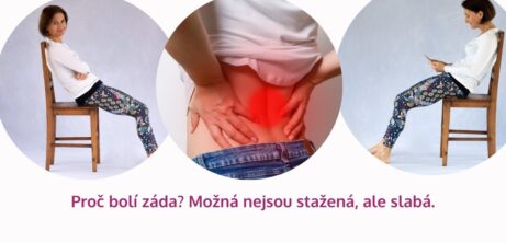 Proč bolí záda? Možná nejsou stažená, ale slabá - martinafallerova.cz