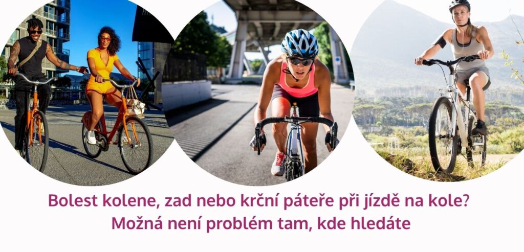 Bolest kolen, kyčlí, zad, trapézů při jízdě na kole - martinafallerova.cz
