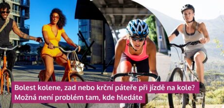 Bolest kolen, kyčlí, zad, trapézů při jízdě na kole - martinafallerova.cz
